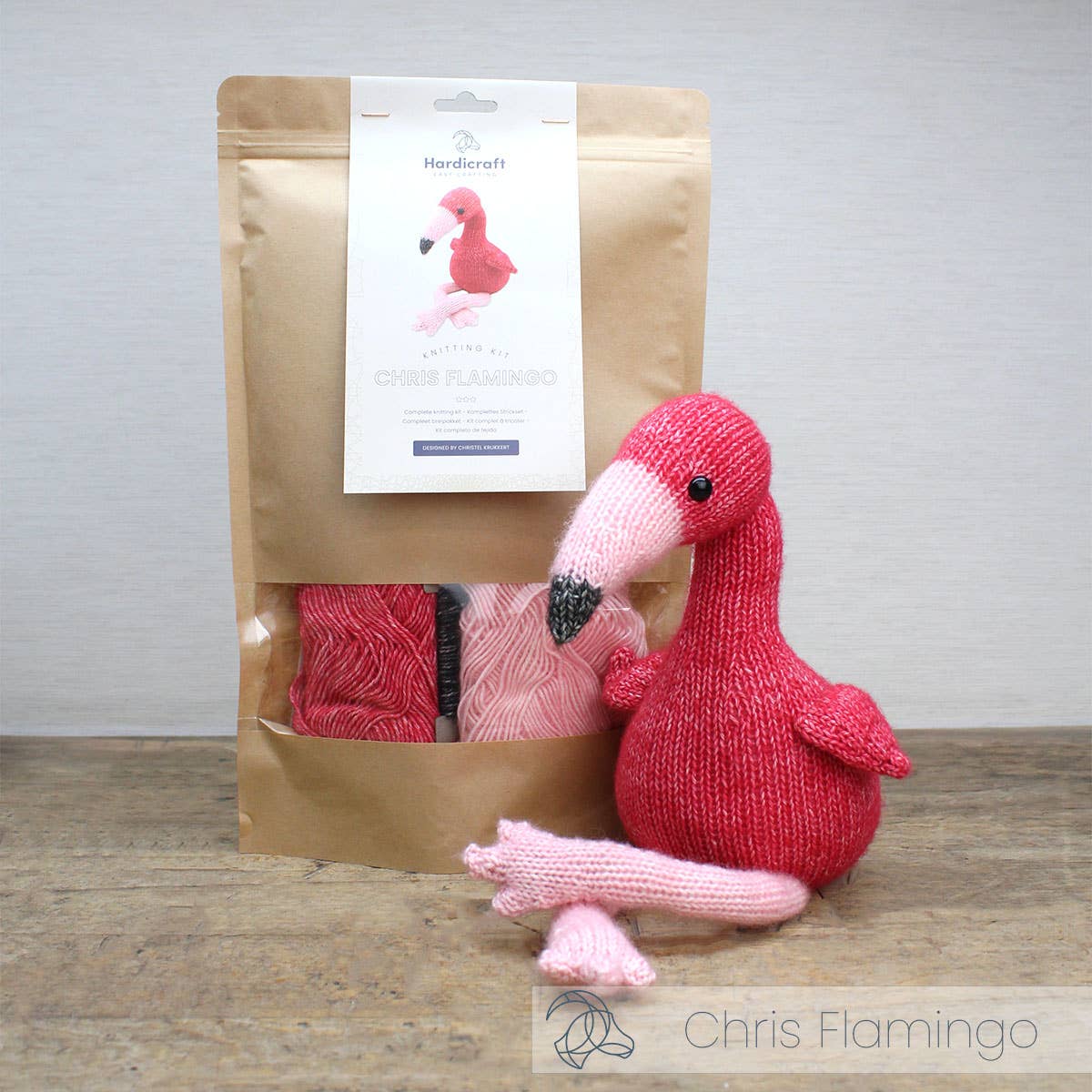 Chris Flamingo Knit Kit