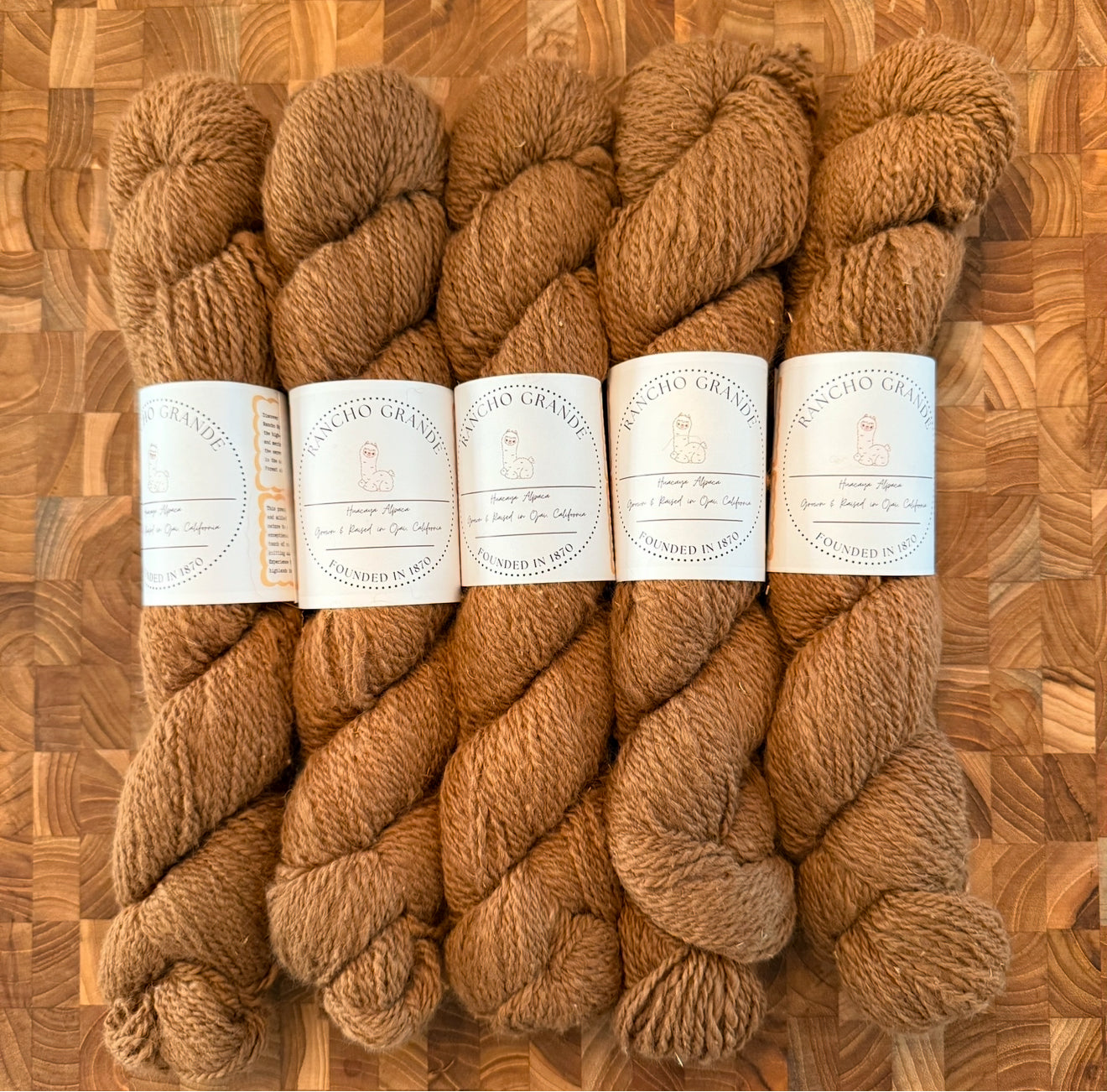 RG Huacaya Yarn