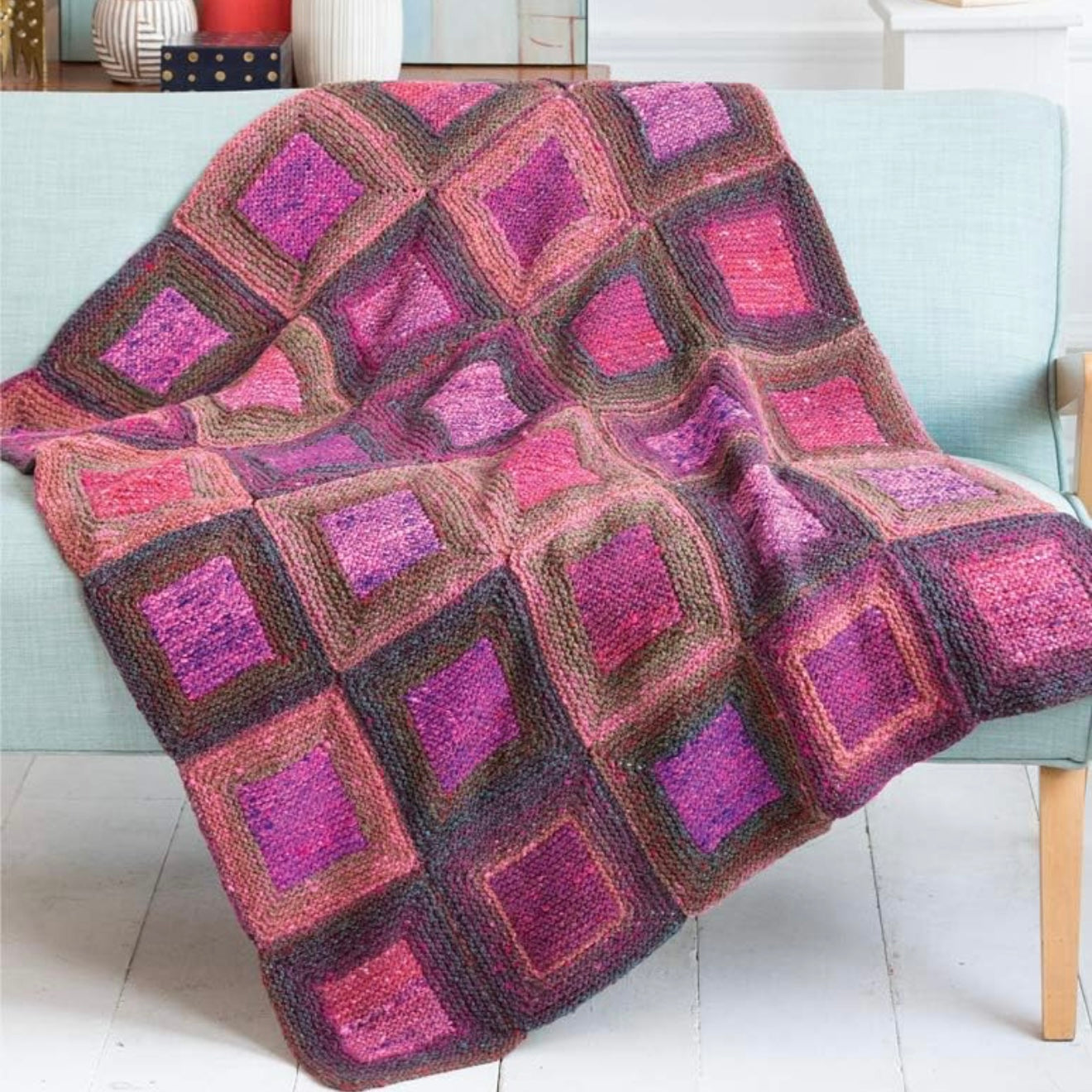 Timeless Noro: Knit Blankets: 25 Colorful & Cozy Throws