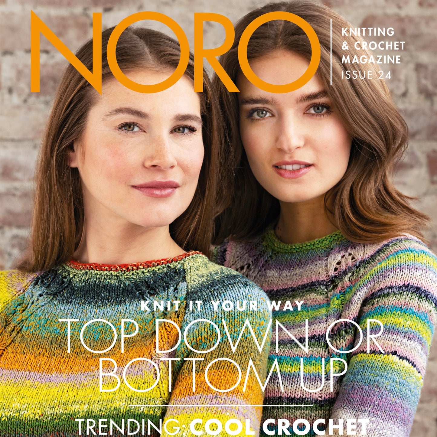 Noro Knitting & Crochet Magazine Issue #24 - Spring/Summer 2024