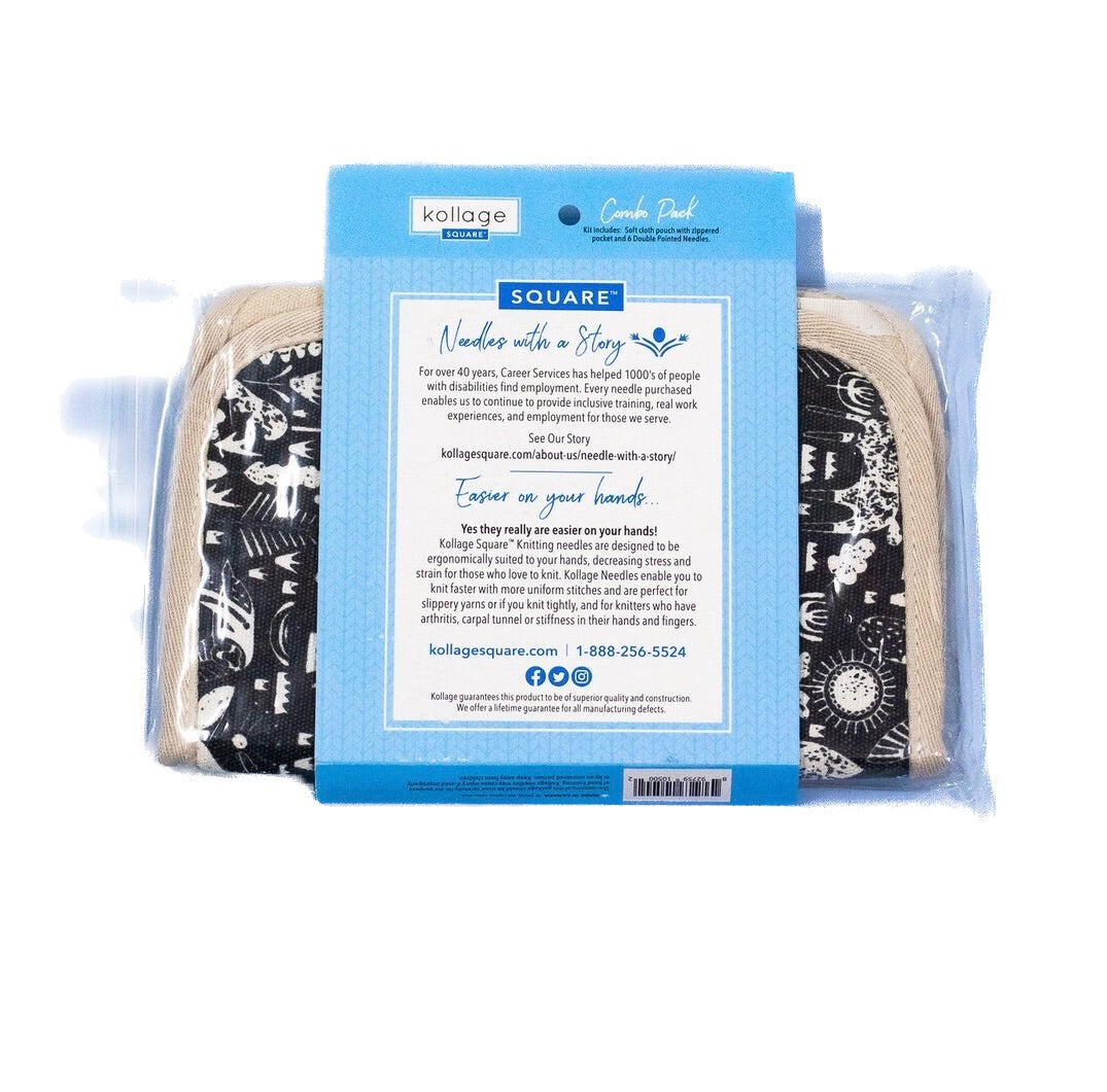 Square Double-Pointed Needle Set