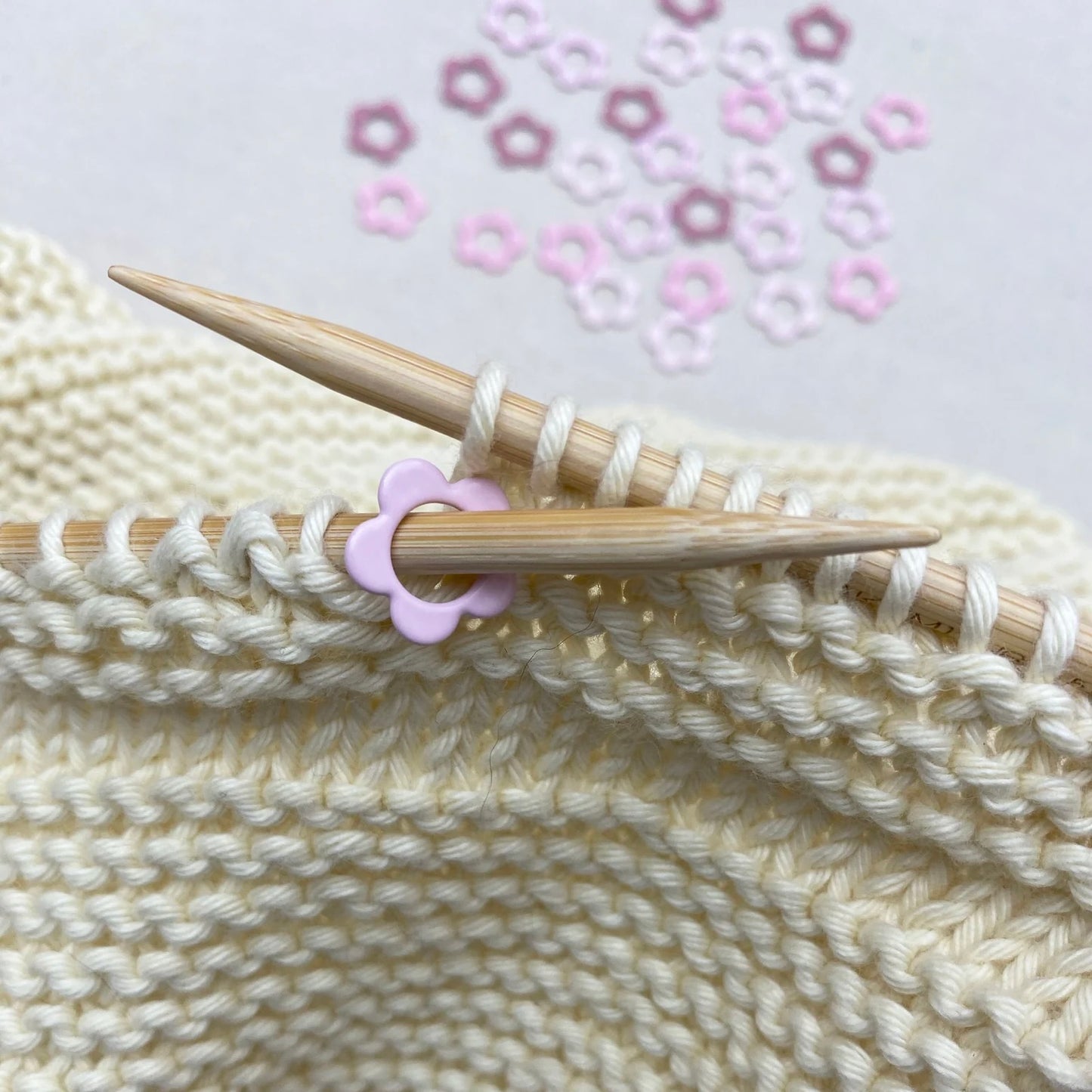 Cherry Blossom (Large) Stitch Markers