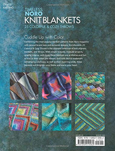 Timeless Noro:  Knit Blankets: 25 Colorful & Cozy Throws