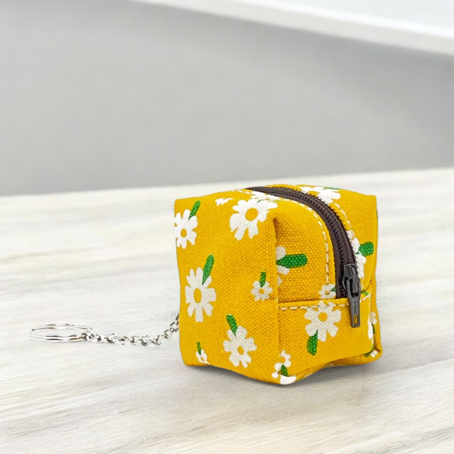 Mini cube key ring