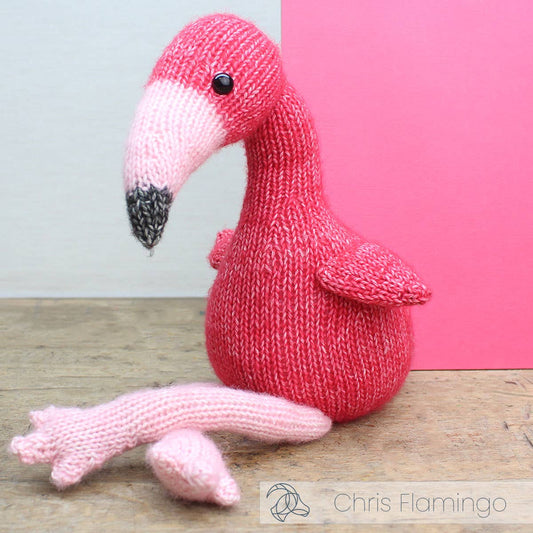 Chris Flamingo Knit Kit