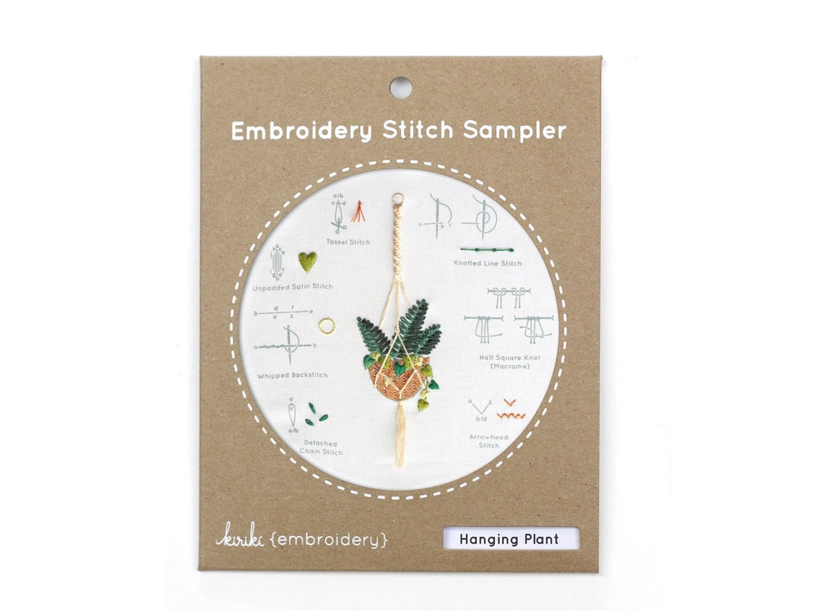 Embroidery Stitch Sampler - Intermediate