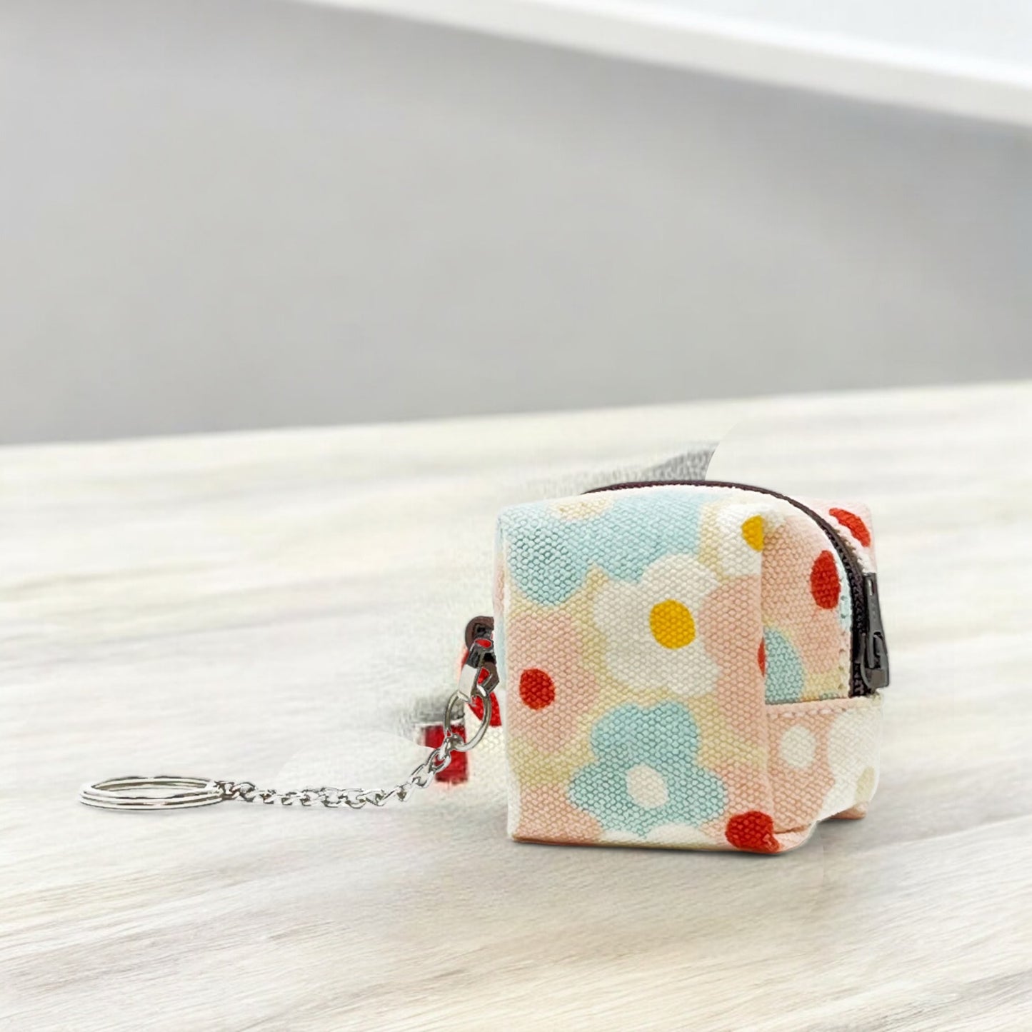 Mini cube key ring