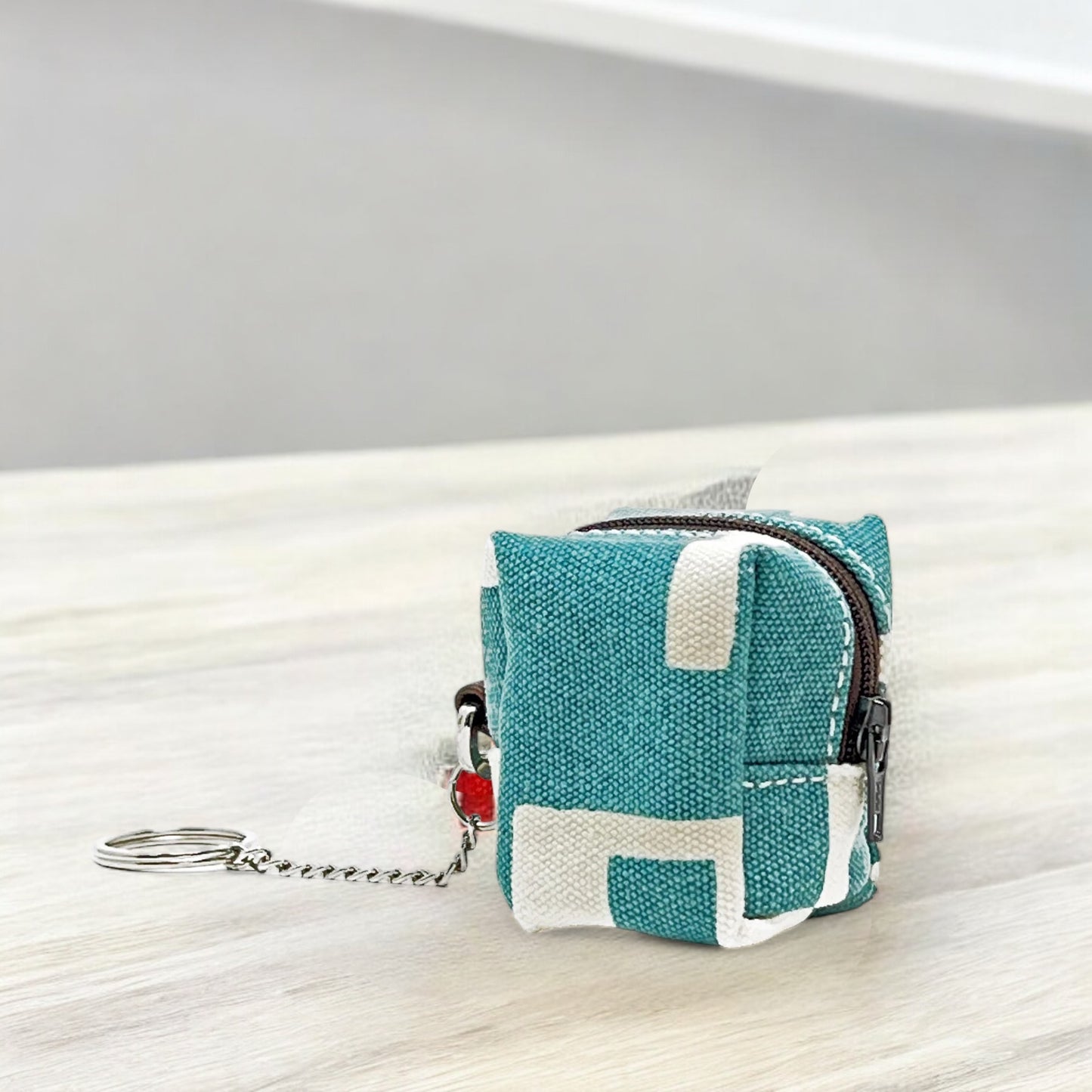 Mini cube key ring
